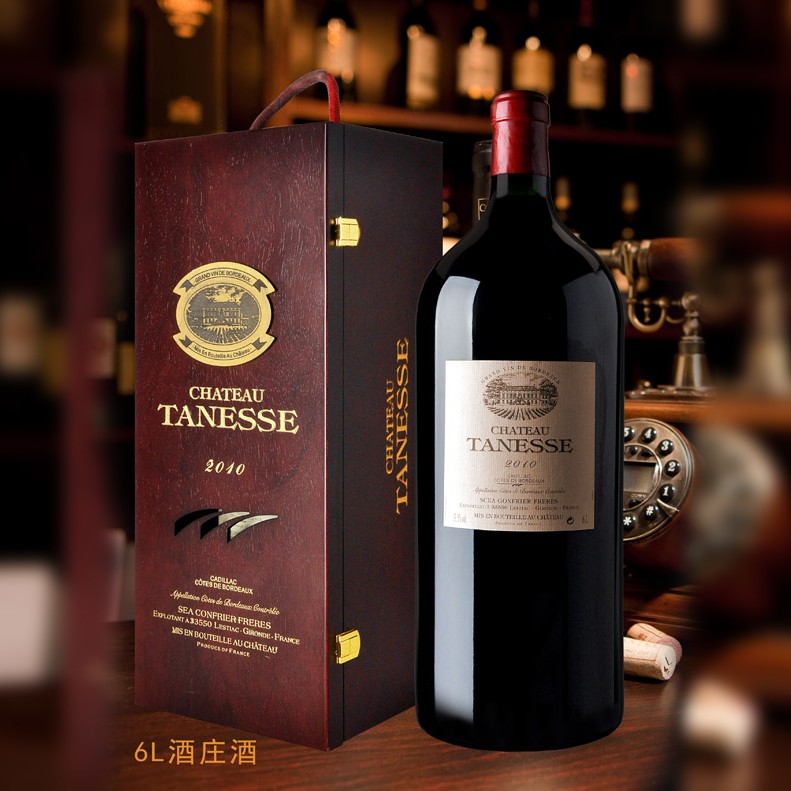蓝菲泰尼斯庄园波尔多红葡萄酒6L